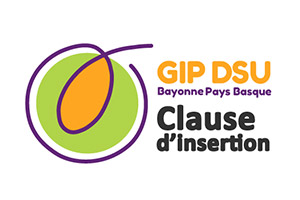 Logo clause d’insertion GIP DSU de Bayonne et du Pays Basque