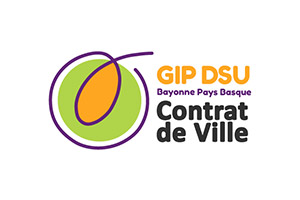 Logo du contrat de ville du GIP DSU de Bayonne et du Pays Basque