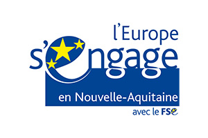 Logo L’Europe s’engage en Nouvelle Aquitaine