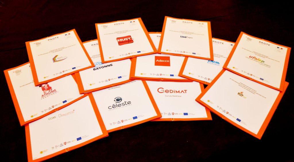 entreprises signataires du PAQTE 20 oct 2022