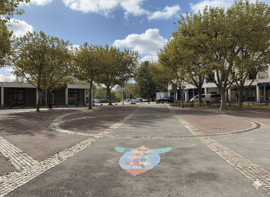 Place des gascons à Bayonne