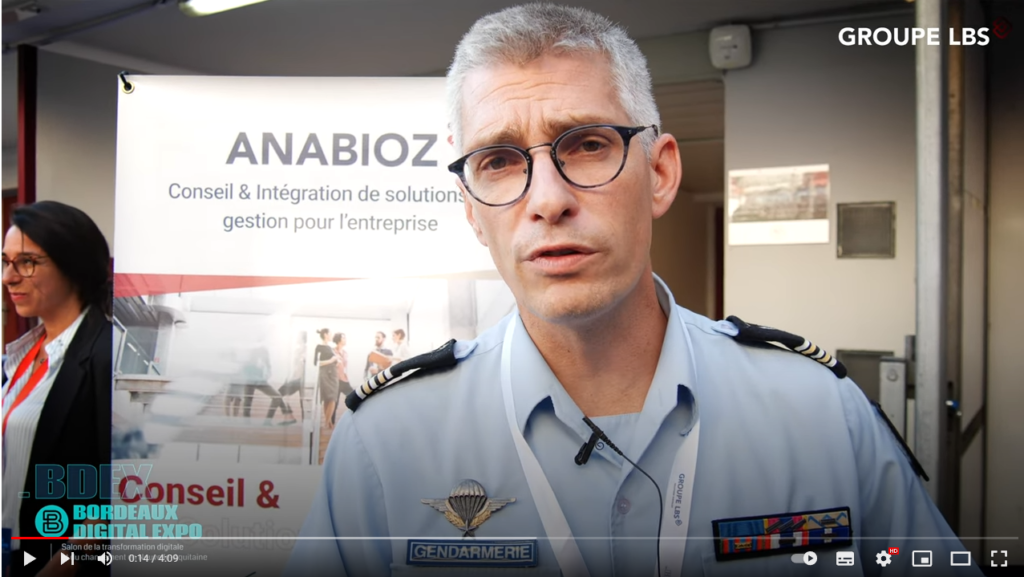 Un cybergendarme au BDEX 2022