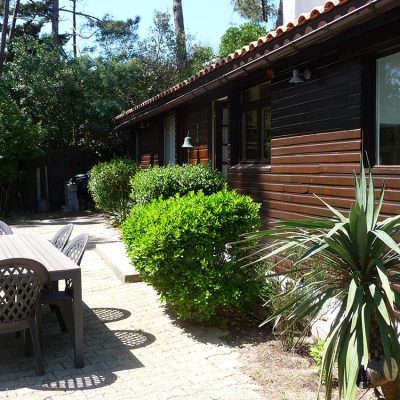 Le Chalet Villa Caroline au Cap Ferret - vue terrasse
