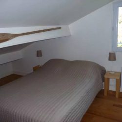 Chambre à l'étage de la Villa Basque - Villa Caroline au Cap Ferret