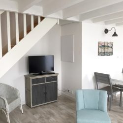 Coin TV de Villa Bancot, Villa Caroline à Arcachon