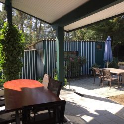 Vue jardin depuis la terrasse de Villa des Hérons - Villa Caroline au Cap Ferret