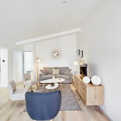 Le salon moderne et confortable de Villa Garance - Villa Caroline à Arcachon
